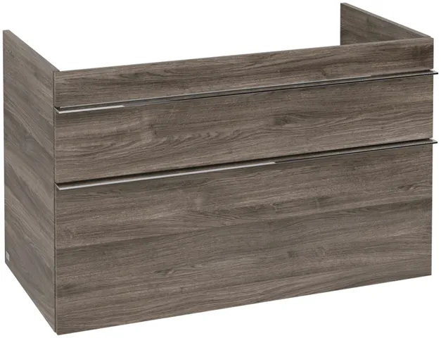 Villeroy & Boch Waschtischunterschrank „Venticello“ für Schrankwaschtisch 953 × 590 × 502 mm Stone Oak, für Becken mittig