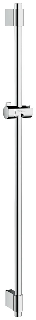 Hansgrohe Unica Brausestange Varia 105 cm Chrom – variable Wandstutzen, verstellbarer Neigungswinkel, Gesamtlänge 1044 mm