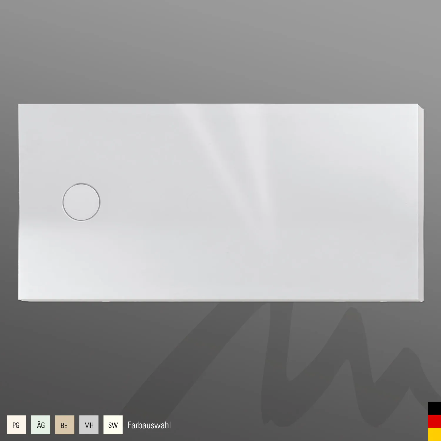 Mauersberger davisi Acryl-Duschflächen-Block davisi 170/80