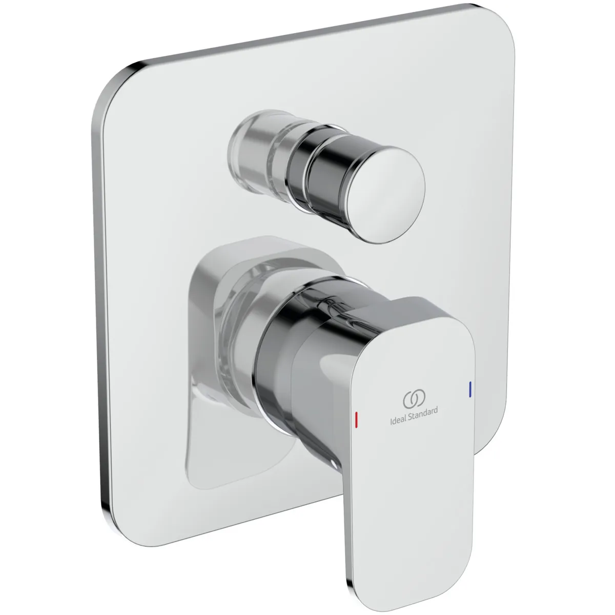Badearmatur Unterputz Tonic II, Bausatz 2, Ros.163x163mm, eigensicher nach DIN EN 1717, Chrom Badearmatur Unterputz Tonic II, Bausatz 2, Ros.163x163mm, eigensicher nach DIN EN 1717, Chrom