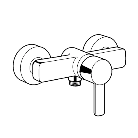 ZENTA Brause-Einhandmischer DN 15 chrom