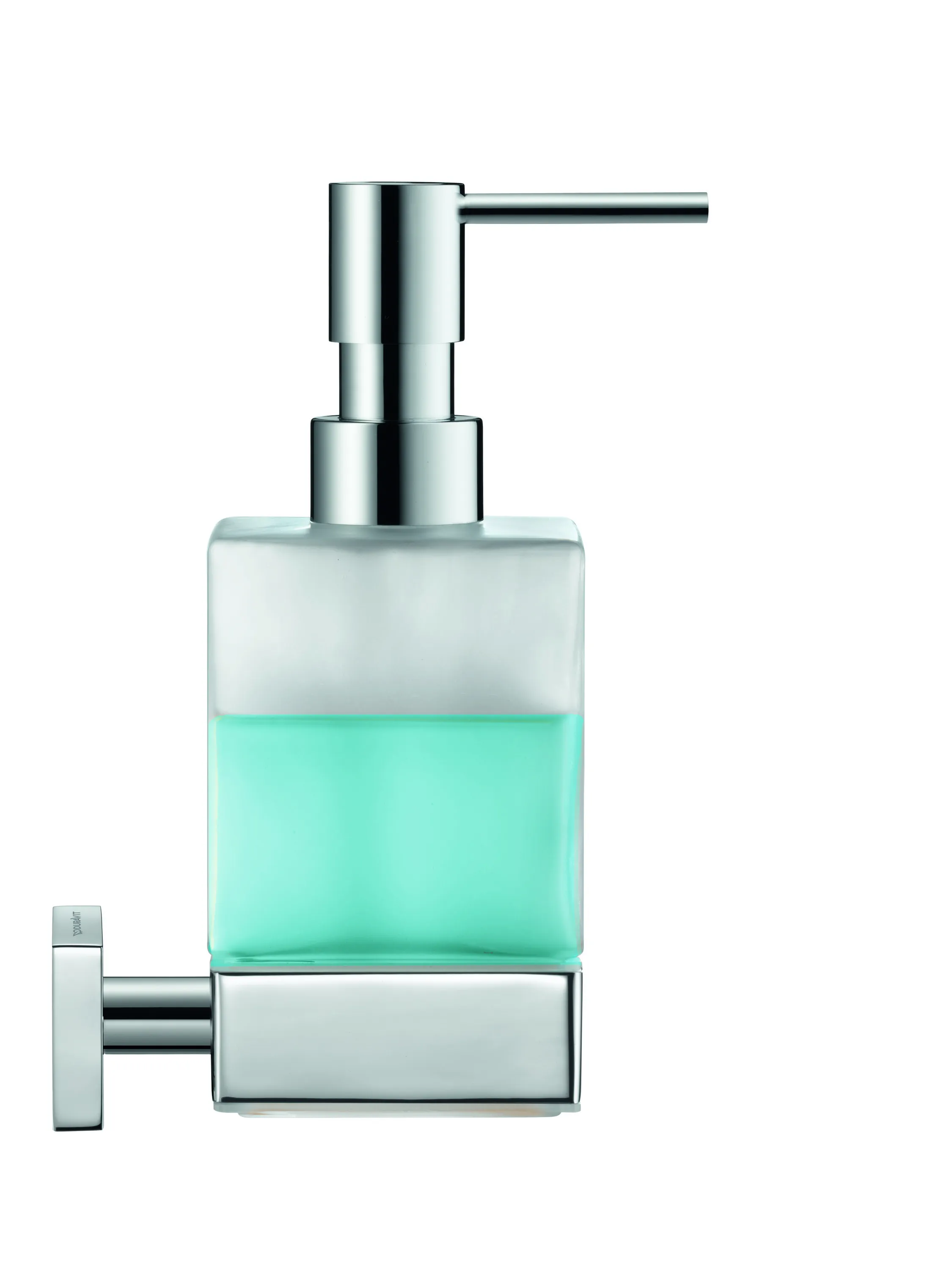 Duravit Seifenspender „Karree“, Befestigung sichtbar 12,4 × 17,8 cm Duravit Seifenspender „Karree“, Befestigung sichtbar 12,4 × 17,8 cm