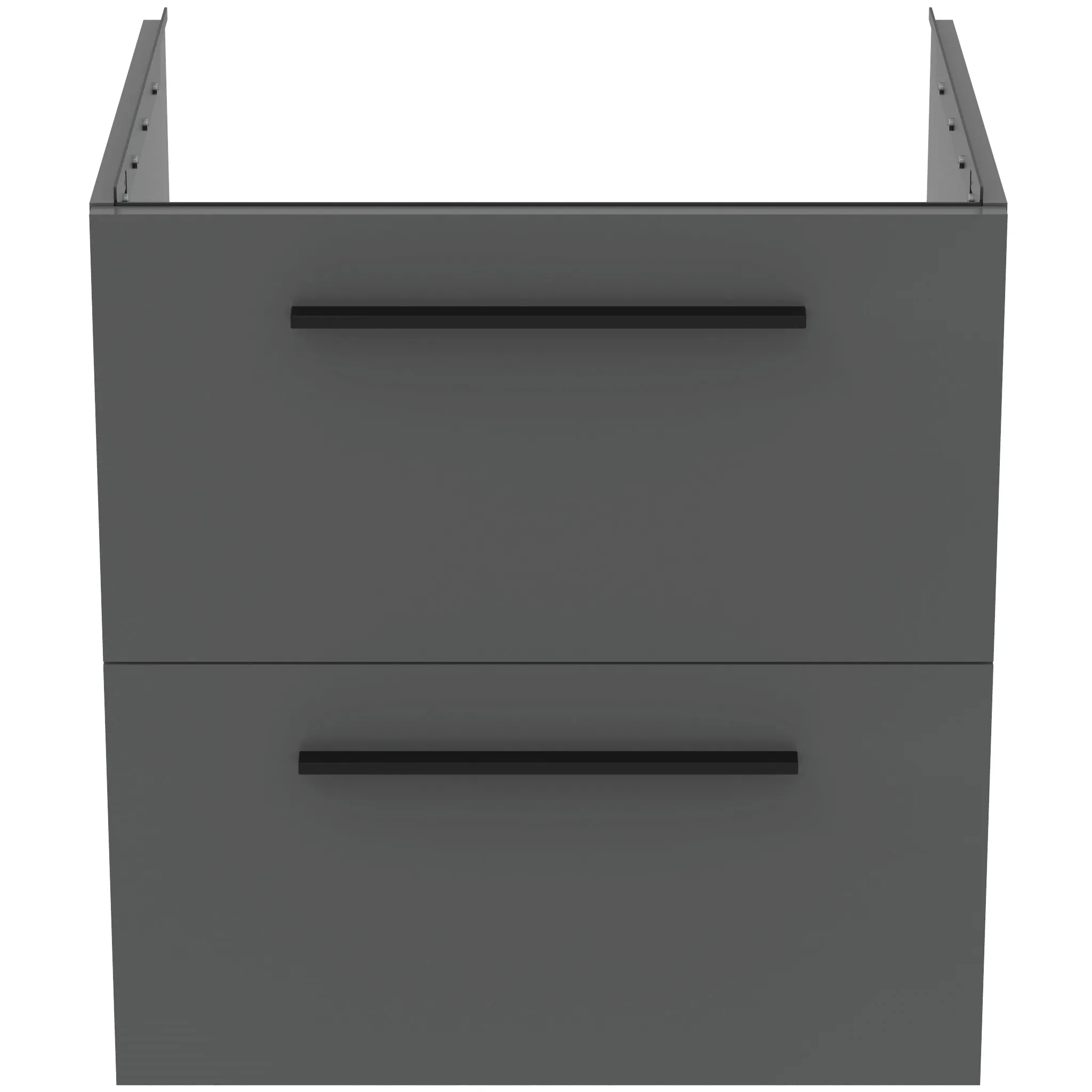 Ideal Standard Waschtischunterschrank „i.lifeB“ 60 × 63 × 50,5 cm Quarzgrau matt
