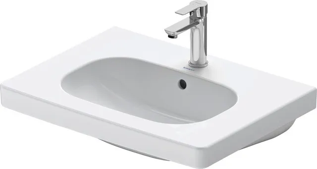 Wandwaschtisch „D-Code“, Form rechteckig 65 × 48,5 cm Größe: 65 × 48,5 cm Wandwaschtisch „D-Code“, Form rechteckig 65 × 48,5 cm Größe: 65 × 48,5 cm