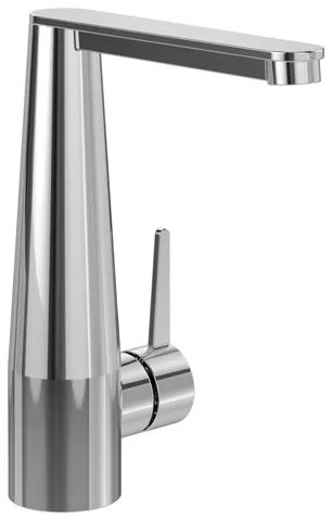 Einhand-Waschtischarmatur „Conum“ 17,4 cm Ausladung 138 mm in Chrom