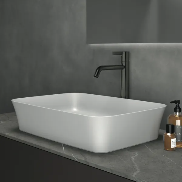 Ideal Standard Schale Ipalyss, ohne Hahnloch, ohne Überlauf, 550x380x125mm, Seidenweiß Ideal Standard Schale Ipalyss, ohne Hahnloch, ohne Überlauf, 550x380x125mm, Seidenweiß