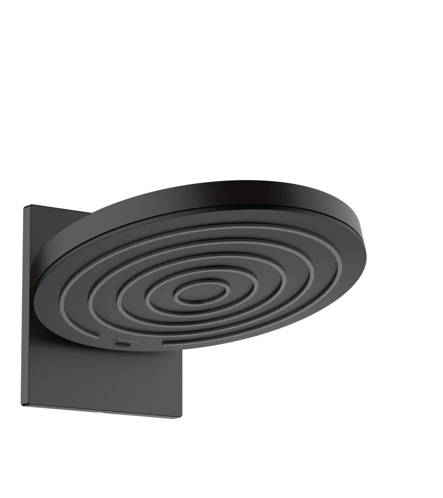 Hansgrohe Pulsify S Kopfbrause 260 mm, 2 Strahlarten, PowderRain & Intense PowderRain, mattschwarz, Wandanschluss für iBox universal Hansgrohe Pulsify S Kopfbrause 260 mm, 2 Strahlarten, PowderRain & Intense PowderRain, mattschwarz, Wandanschluss für iBox universal
