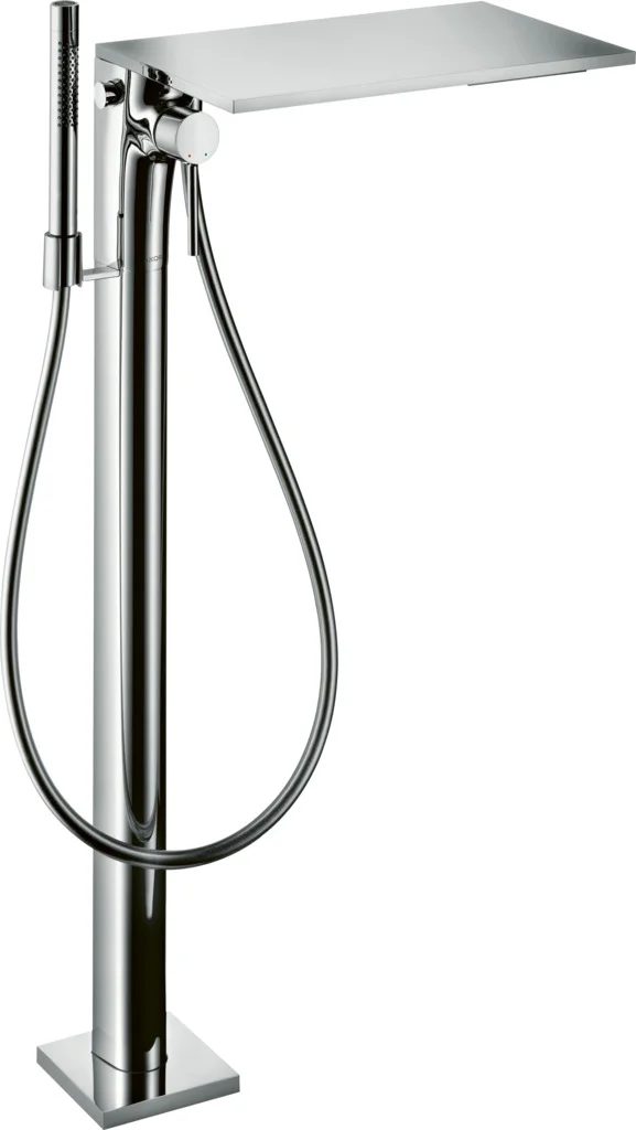 Hansgrohe AXOR Massaud Einhebel-Wannenmischer bodenstehend, Chrom, Ausladung 248 mm, Schwallstrahl, Rain/MonoRain, max. Durchfluss 17 l/min Hansgrohe AXOR Massaud Einhebel-Wannenmischer bodenstehend, Chrom, Ausladung 248 mm, Schwallstrahl, Rain/MonoRain, max. Durchfluss 17 l/min