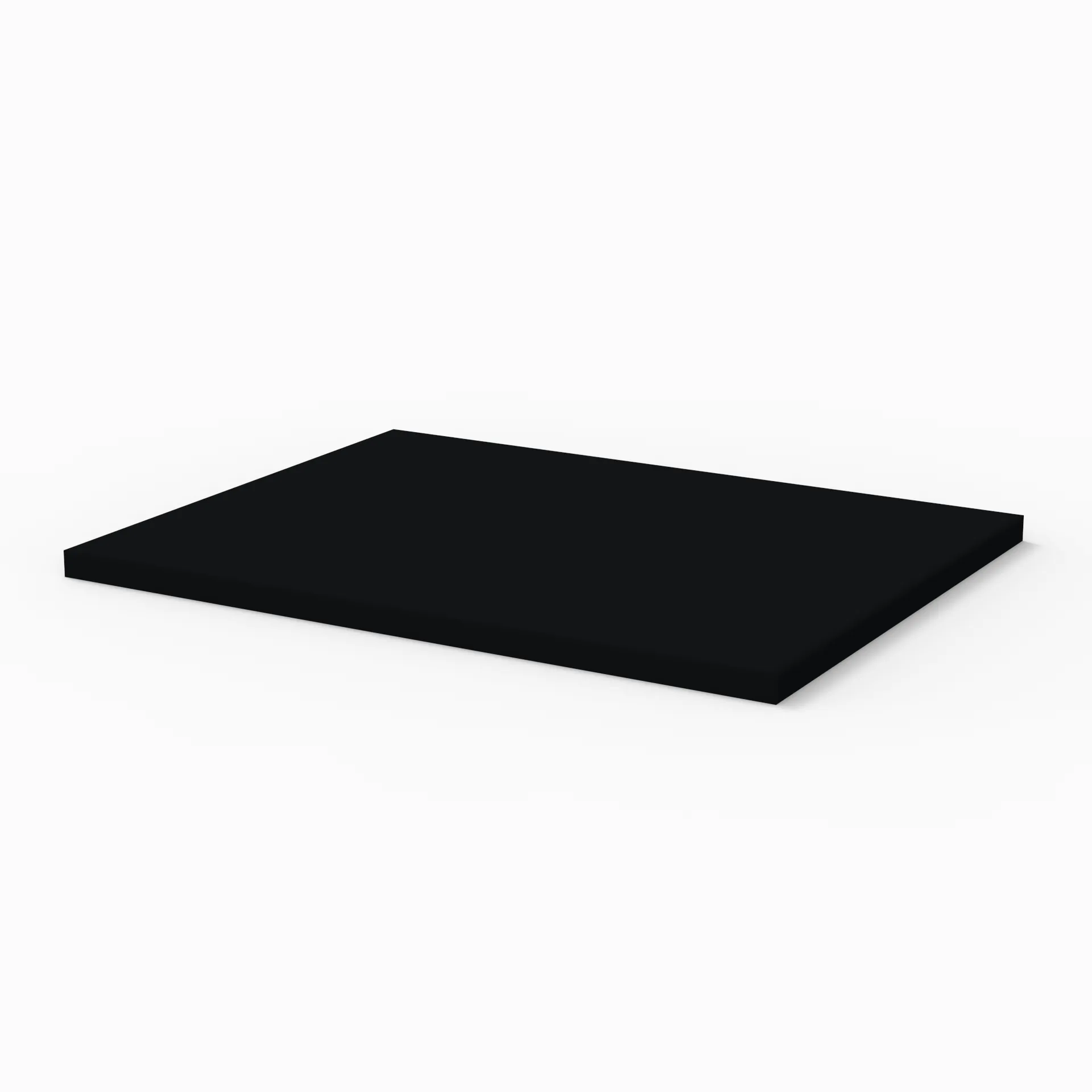Sanipa Abdeckplatte „3way“ in Schwarz (matt), 452 × 350 × 16 mm