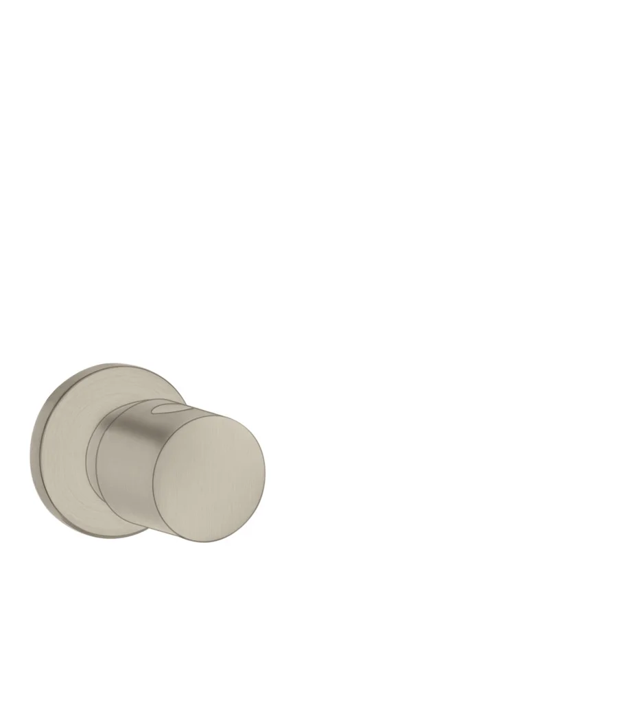 Hansgrohe AXOR Uno Absperrventil Unterputz Brushed Nickel DN15/DN20 Geräuschgruppe II Hansgrohe AXOR Uno Absperrventil Unterputz Brushed Nickel DN15/DN20 Geräuschgruppe II