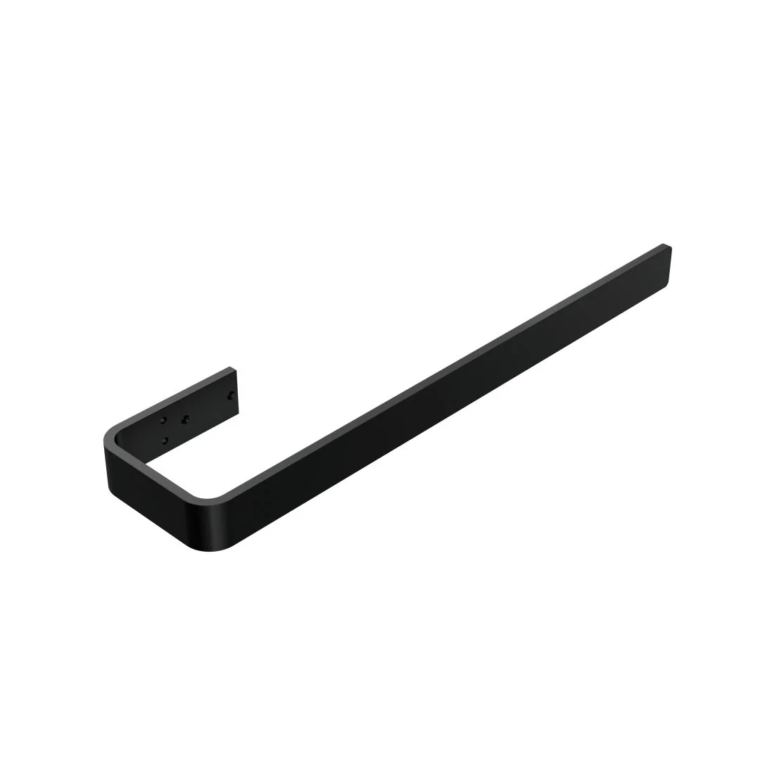 Kermi Handtuchhalter „Rubeo®“ 523 × 126 × 40 mm ZC01400005 in schwarz matt- B-Ware Sonderpreis