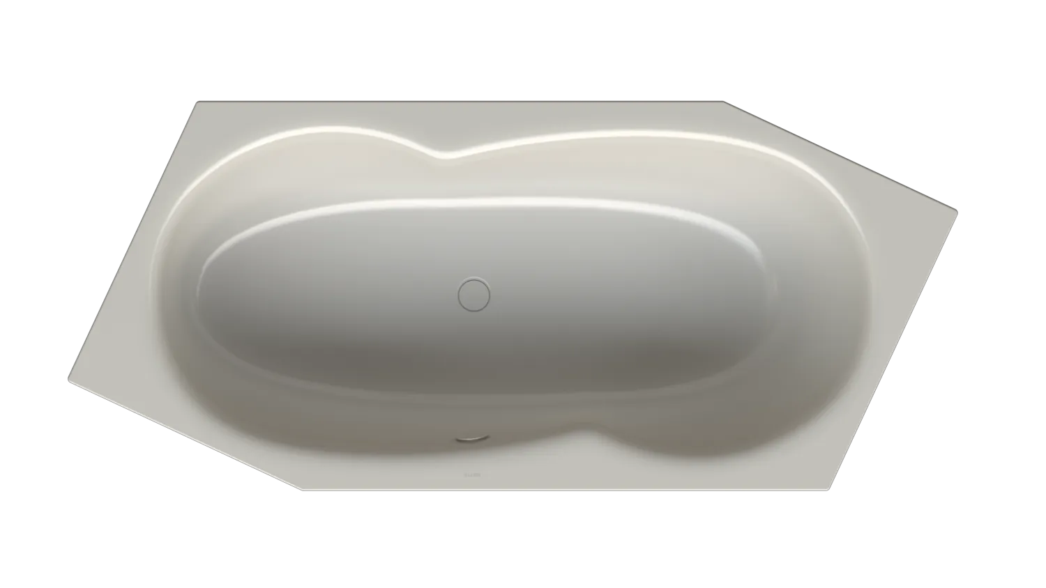 Bette Badewanne BW Sonstige Sechseck Metric Silver FE 2060x900x450 mm Einbau mit Überlauf vorne Bette Badewanne BW Sonstige Sechseck Metric Silver FE 2060x900x450 mm Einbau mit Überlauf vorne