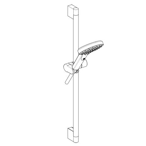 Kludi-DIVE Brause-Set Dive X 1S 600 mm chrom
