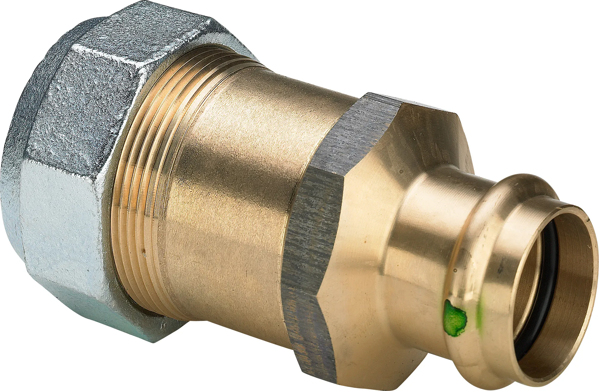 „Sanpress“ Verschraubung 28 mm × 1″ „Sanpress“ Verschraubung 28 mm × 1″