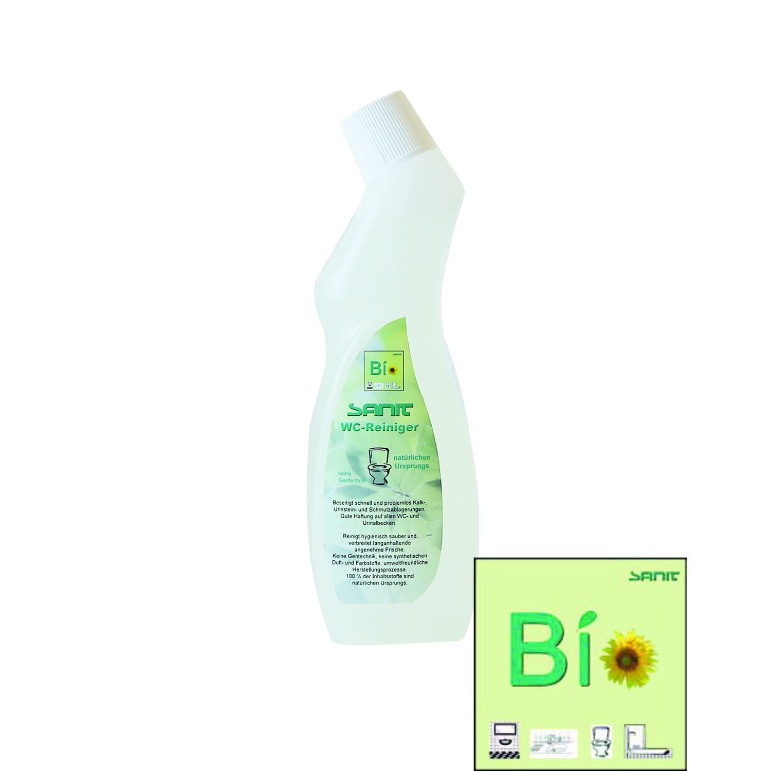 Sanit Chemie Bio WC-Reiniger (0,75 Liter) Sanit Chemie Bio WC-Reiniger (0,75 Liter)