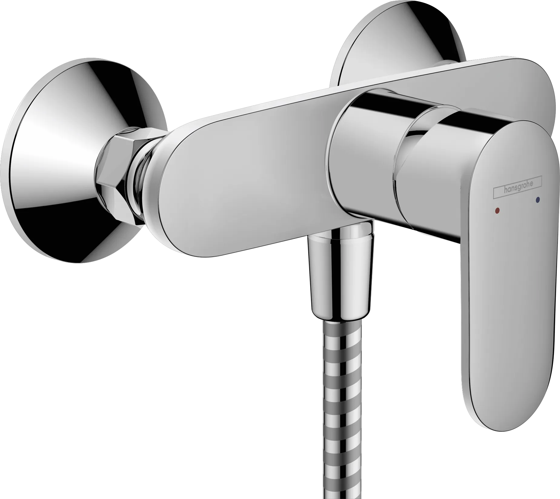 Hansgrohe Mischer Vernis Blend Einhebel-Brausemischer Aufputz, Chrom Hansgrohe Mischer Vernis Blend Einhebel-Brausemischer Aufputz, Chrom