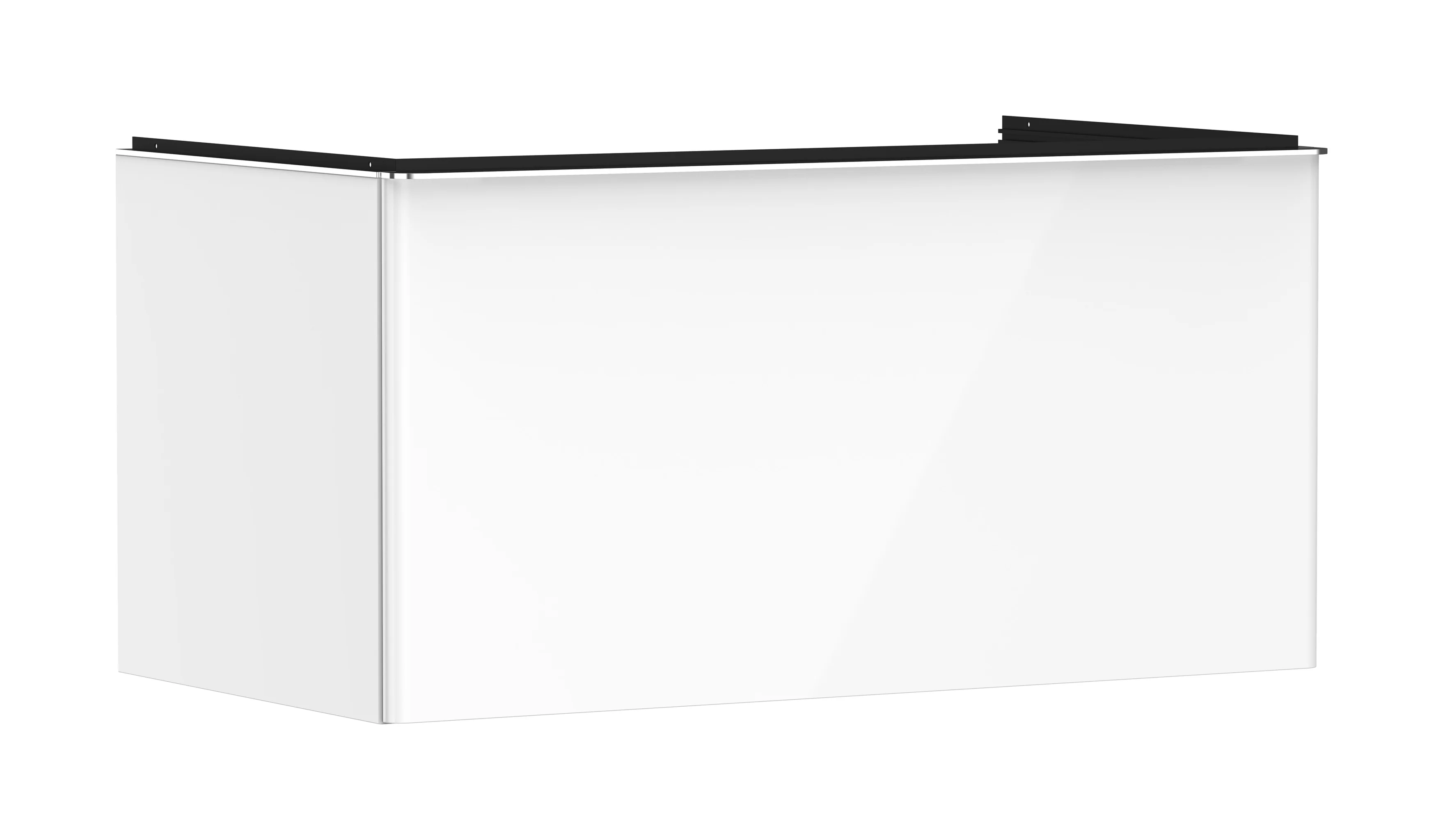 Hansgrohe Xelu Q Waschtischunterschrank Weiß Hochglanz 980x540 mm mit 1 Schubkasten für Konsole