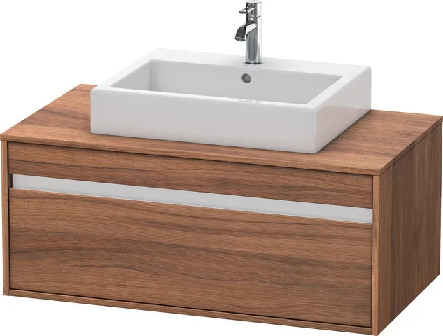 Duravit Waschtischunterschrank wandhängend „Ketho“ 100 × 42,6 × 55 cm Nussbaum Natur Duravit Waschtischunterschrank wandhängend „Ketho“ 100 × 42,6 × 55 cm Nussbaum Natur