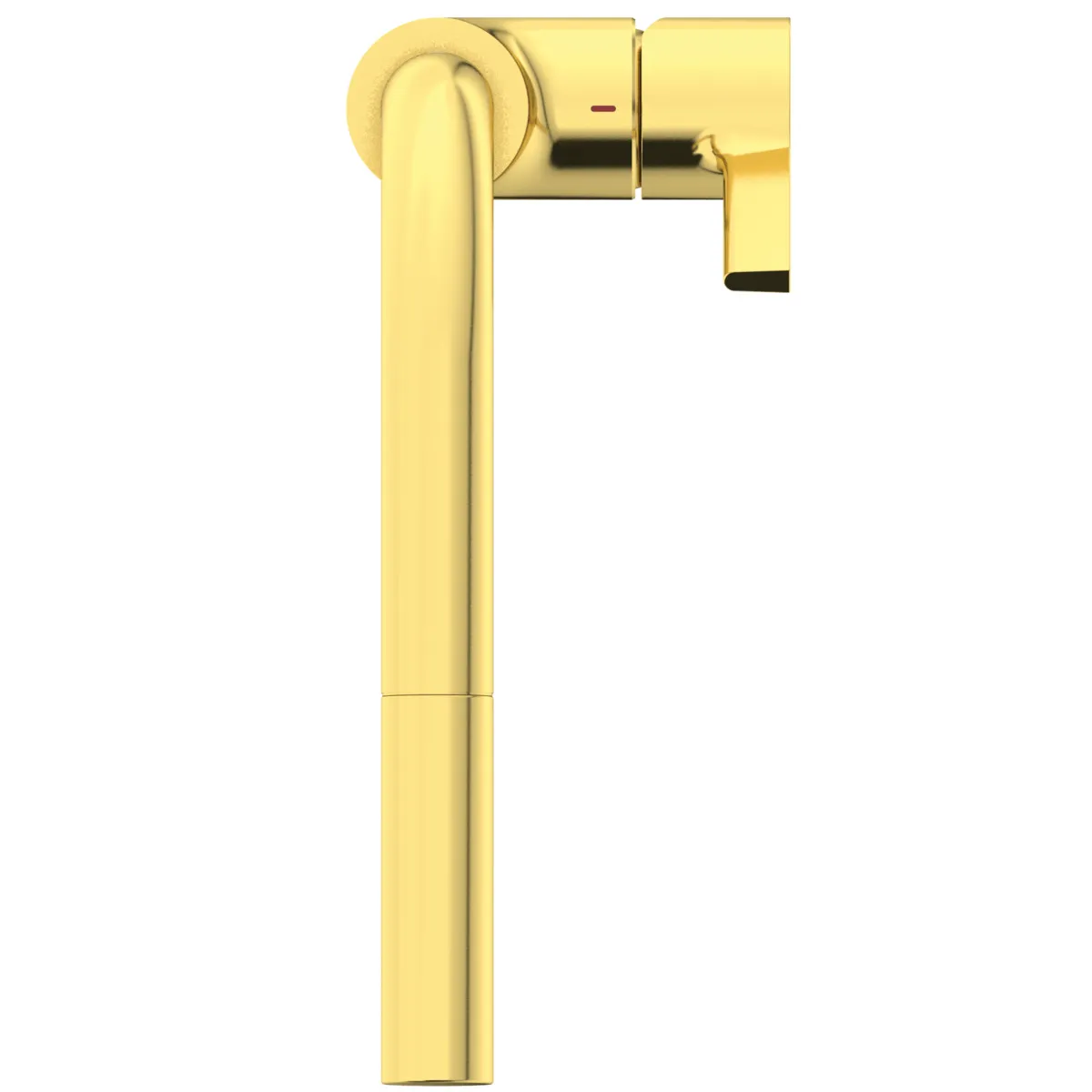 Ideal Standard Gusto Küchenarmatur BD420A2 Ausladung 235mm L-Auslauf 2F-Brause Brushed Gold Ideal Standard Gusto Küchenarmatur BD420A2 Ausladung 235mm L-Auslauf 2F-Brause Brushed Gold