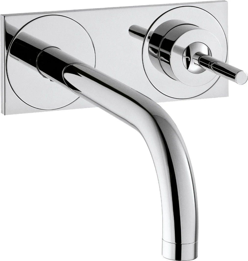 Hansgrohe AXOR Uno Einhebel-Waschtischmischer Unterputz, Chrom, Ausladung 225 mm mit Platte Hansgrohe AXOR Uno Einhebel-Waschtischmischer Unterputz, Chrom, Ausladung 225 mm mit Platte