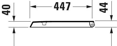 Duravit Qatego WC-Sitz, Weiß, m.Absenkautom. 369x463x44mm Duravit Qatego WC-Sitz, Weiß, m.Absenkautom. 369x463x44mm