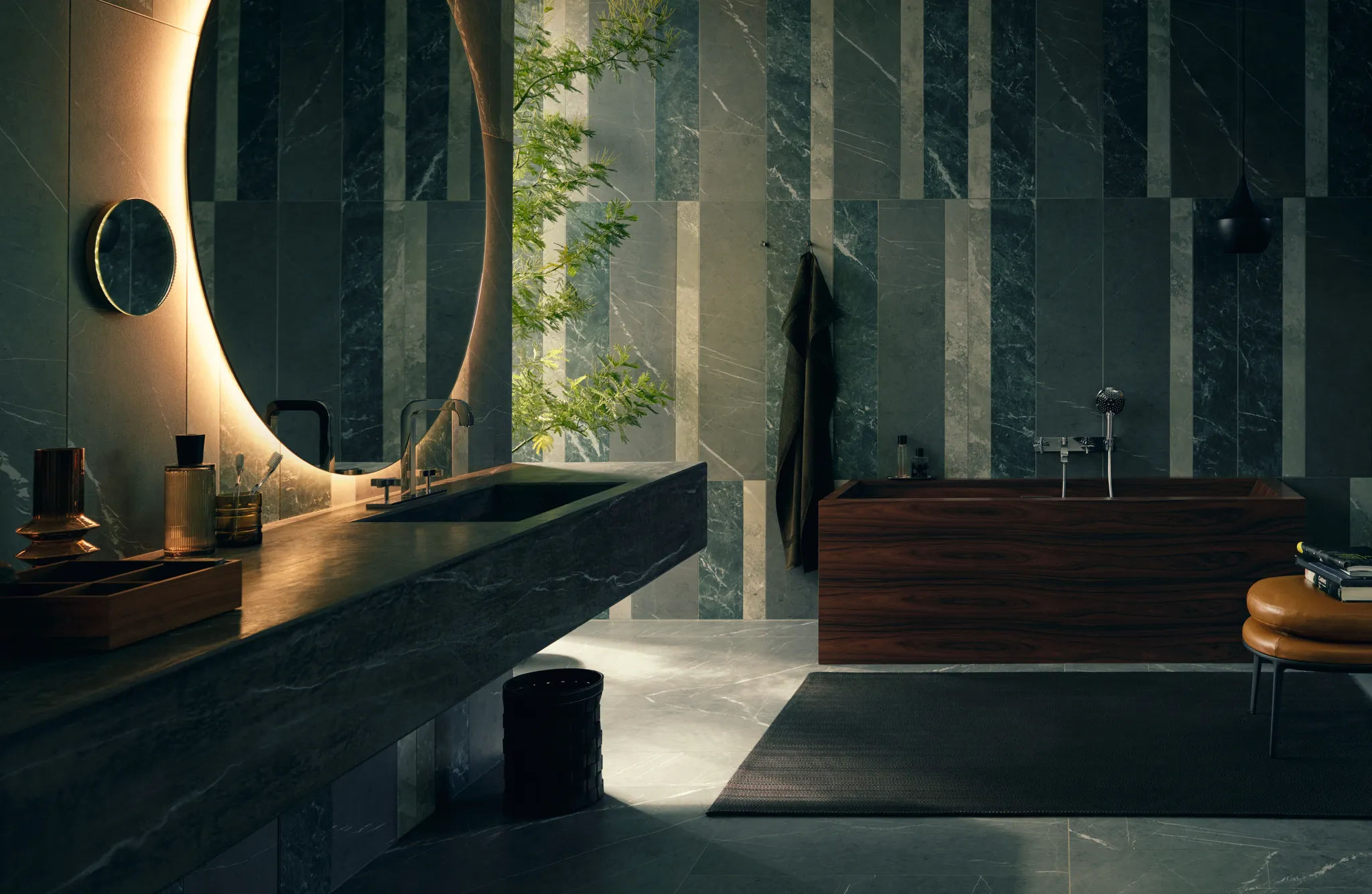 3-Loch Waschtischarmatur Axor Citterio mit Platte u.Kreuzgriffen chrom 3-Loch Waschtischarmatur Axor Citterio mit Platte u.Kreuzgriffen chrom