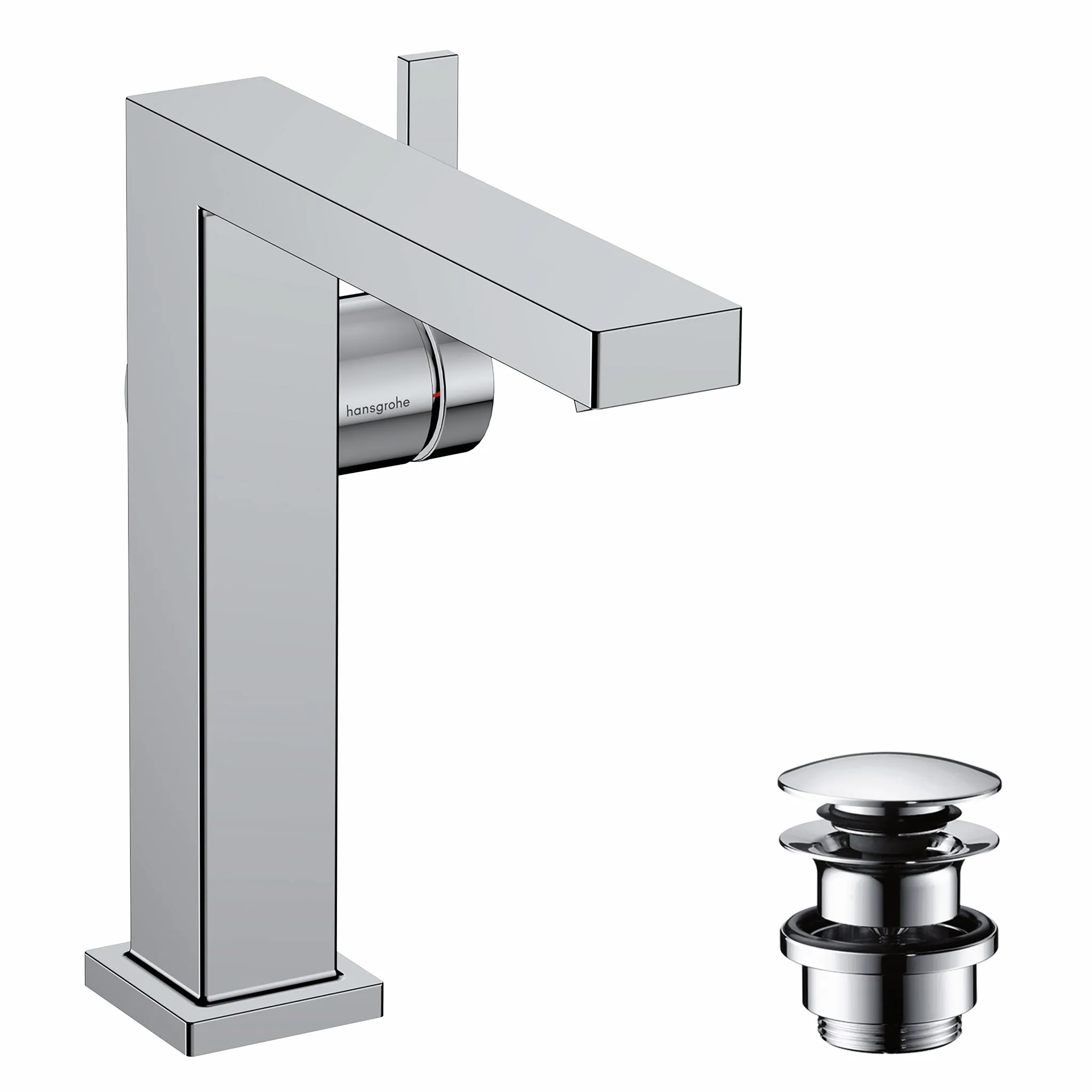 Hansgrohe Tecturis E Einhebel-Waschtischmischer 150 Fine CoolStart EcoSmart+ mit Push-Open Ablaufgarnitur, Chrom Hansgrohe Tecturis E Einhebel-Waschtischmischer 150 Fine CoolStart EcoSmart+ mit Push-Open Ablaufgarnitur, Chrom