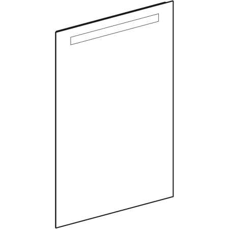 Geberit Spiegel „Option“ 60 × 90 cm, rechteckig Geberit Spiegel „Option“ 60 × 90 cm, rechteckig