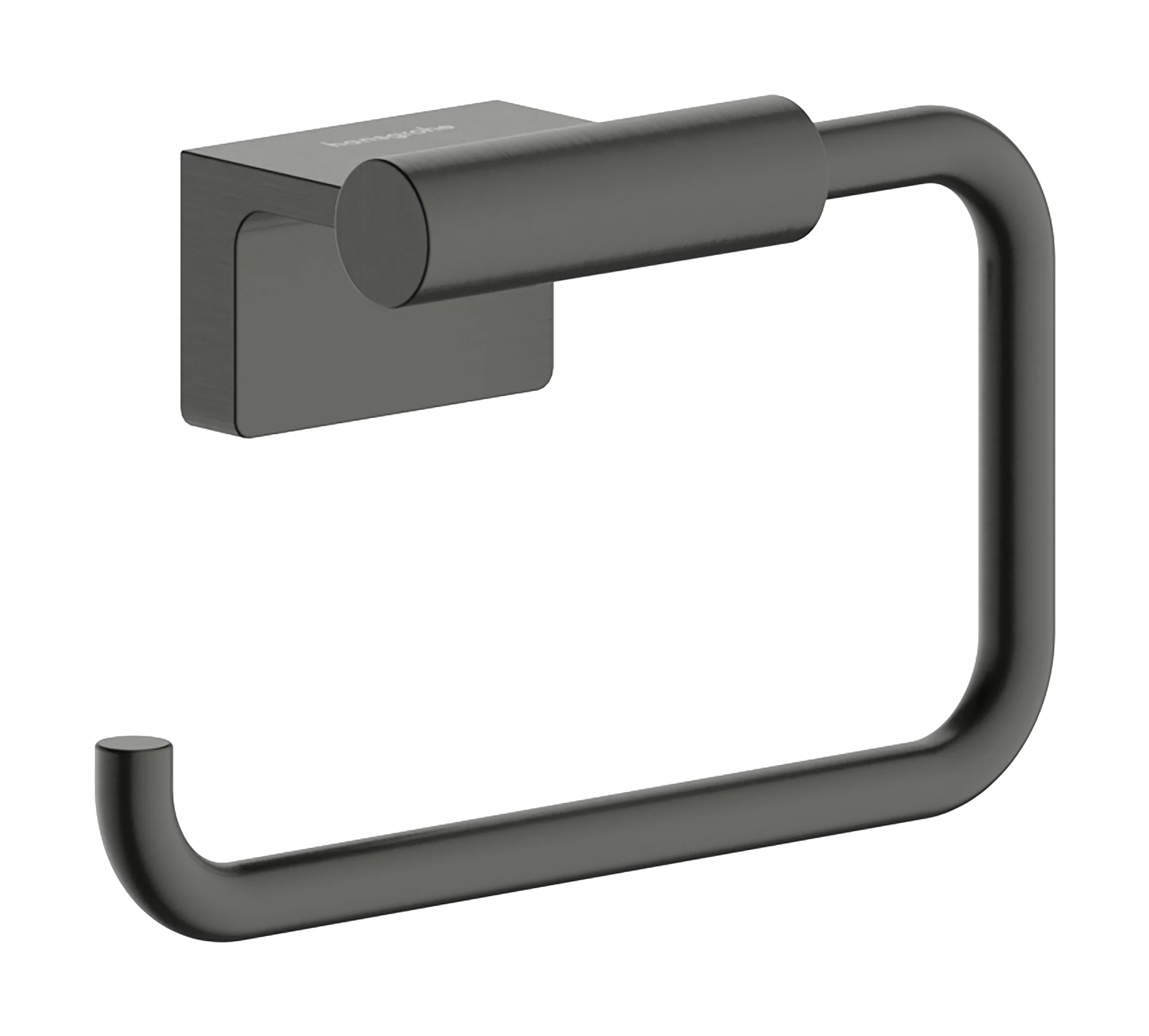 Hansgrohe AddStoris S Papierrollenhalter Brushed Black Chrome, Wandmontage, Metall, verdeckte Befestigung, Bohrabstand 26 mm, Bohrloch-Durchmesser 6 mm Hansgrohe AddStoris S Papierrollenhalter Brushed Black Chrome, Wandmontage, Metall, verdeckte Befestigung, Bohrabstand 26 mm, Bohrloch-Durchmesser 6 mm