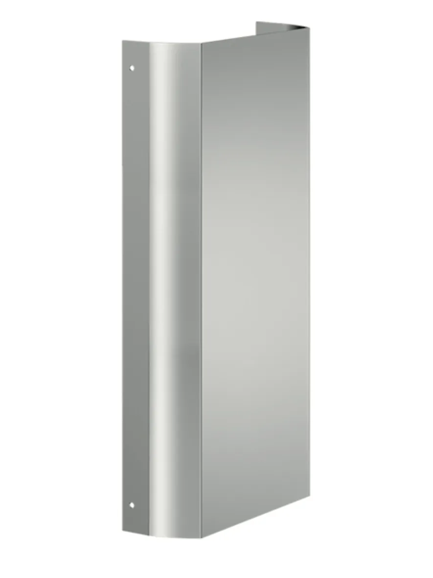 Anschlussblende Duschpaneel LINUS Inox, Anschlussblende, Aufmaß-451-950mm, Edelstahl gebürstet Anschlussblende Duschpaneel LINUS Inox, Anschlussblende, Aufmaß-451-950mm, Edelstahl gebürstet