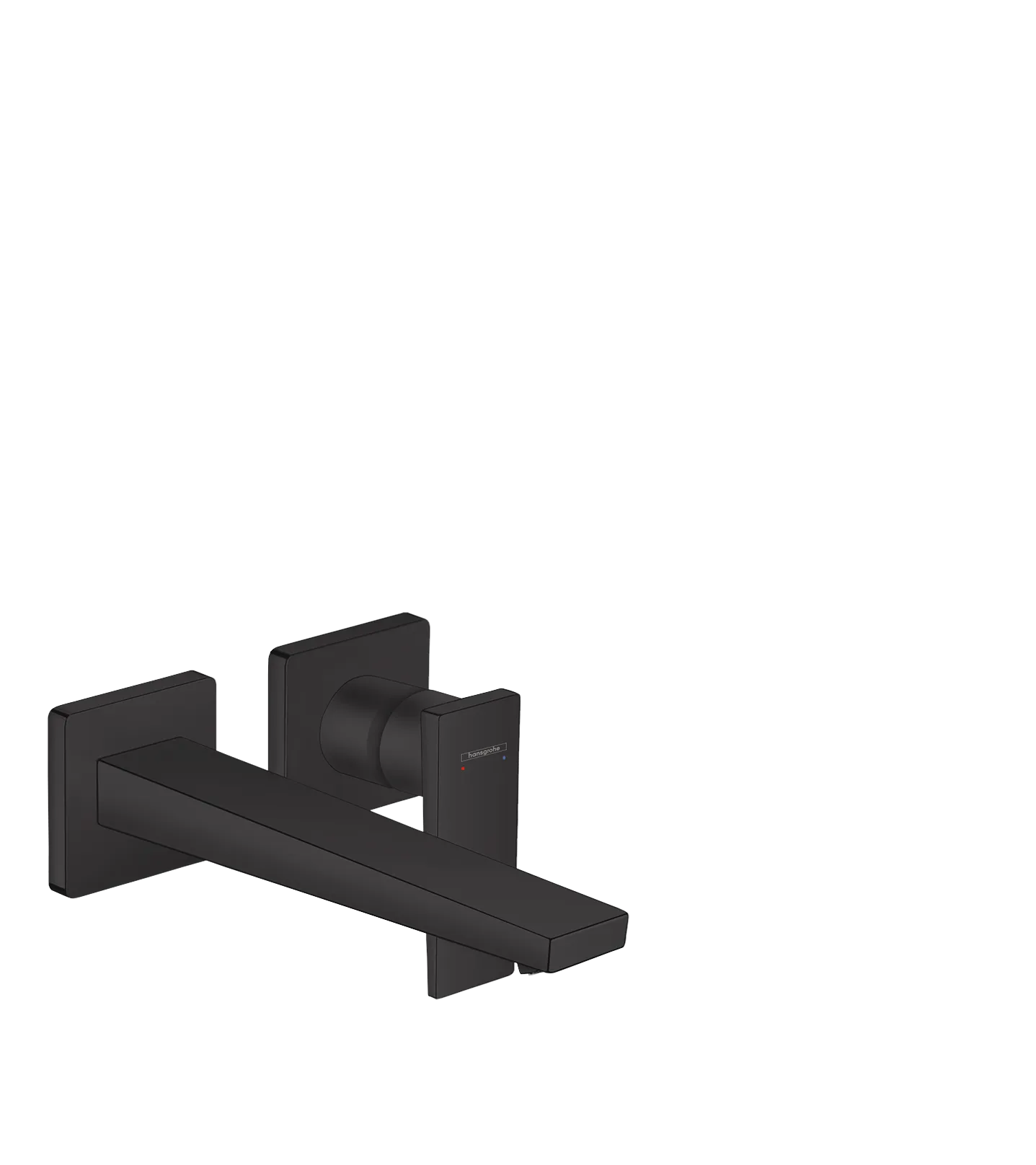 Hansgrohe Metropol Einhebel-Waschtischmischer Unterputz für Wandmontage, Mattschwarz Farbe: Mattschwarz Hansgrohe Metropol Einhebel-Waschtischmischer Unterputz für Wandmontage, Mattschwarz Farbe: Mattschwarz