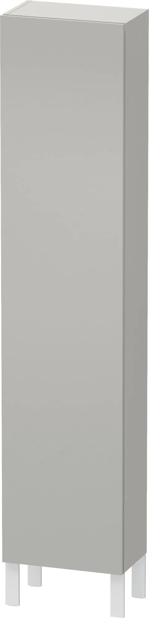 Duravit Hochschrank „L-Cube“ 40 × 176 × 24,3 cm in Betongrau Matt