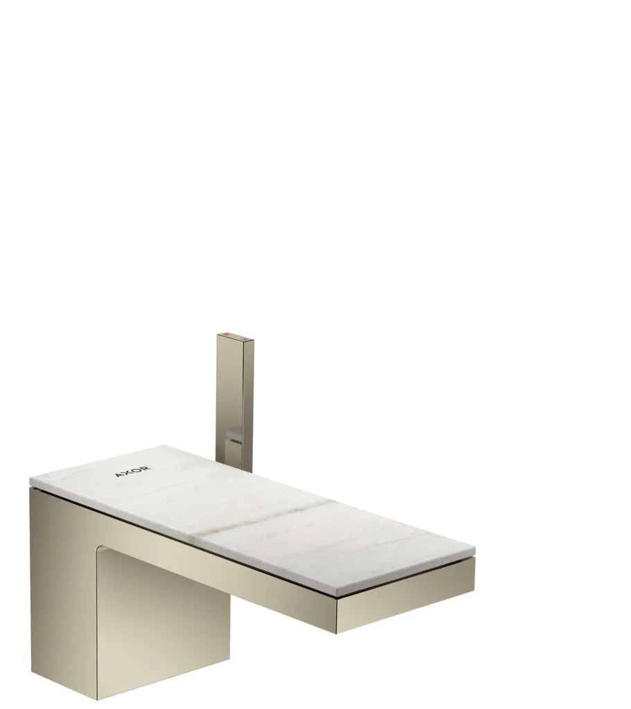 Hansgrohe AXOR MyEdition Platte 200 mm Marmor Lasa Covelano Vena Oro abnehmbar Hansgrohe AXOR MyEdition Platte 200 mm Marmor Lasa Covelano Vena Oro abnehmbar