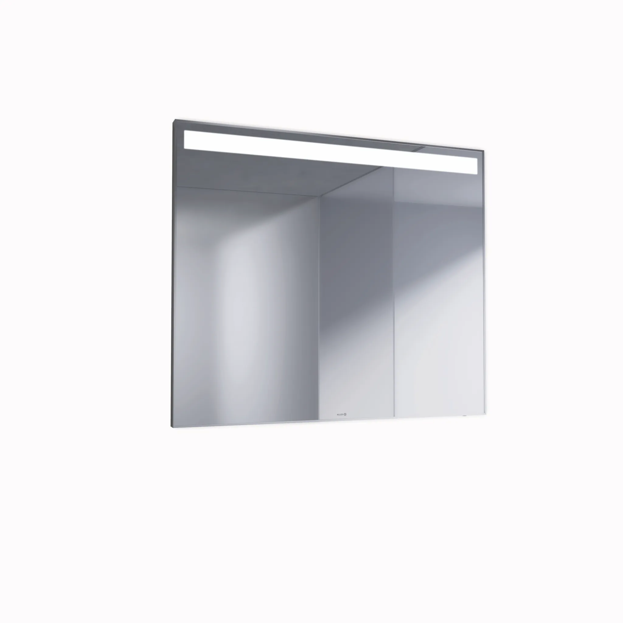 LUMA Spiegel 60x60 H3 cm LED & Entfeuchter 6000 K 980 Lumen