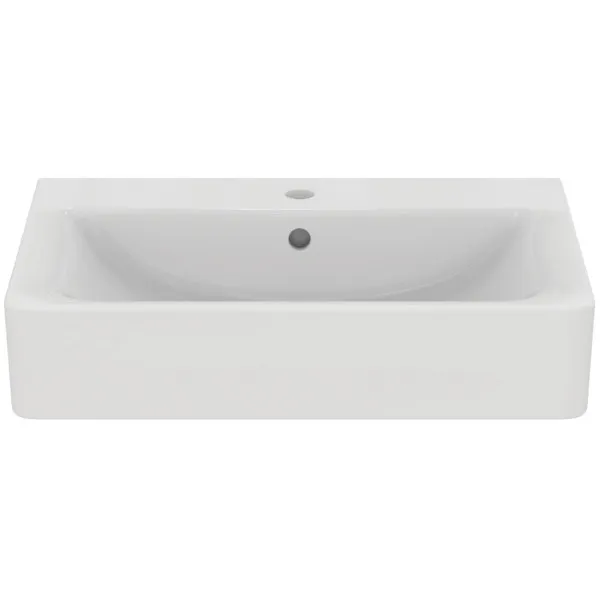 Ideal Standard Waschtisch Connect Cube, 1 Hahnloch, mit Überlauf, Weiß mit Ideal Plus Ideal Standard Waschtisch Connect Cube, 1 Hahnloch, mit Überlauf, Weiß mit Ideal Plus