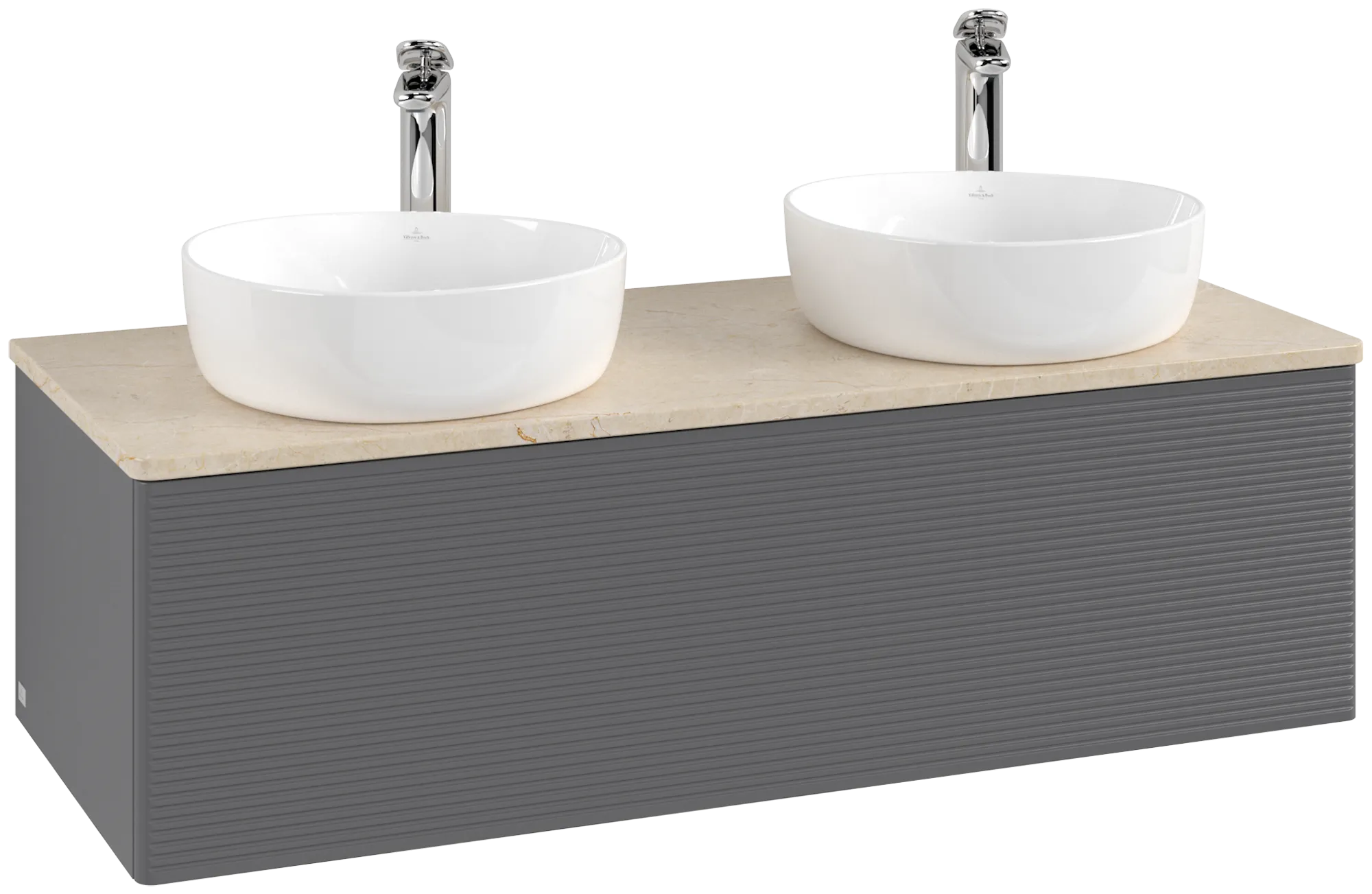 Villeroy & Boch Antao Waschbeckenunterschrank K35_5, 1200 x 360 x 500 mm, anthrazit