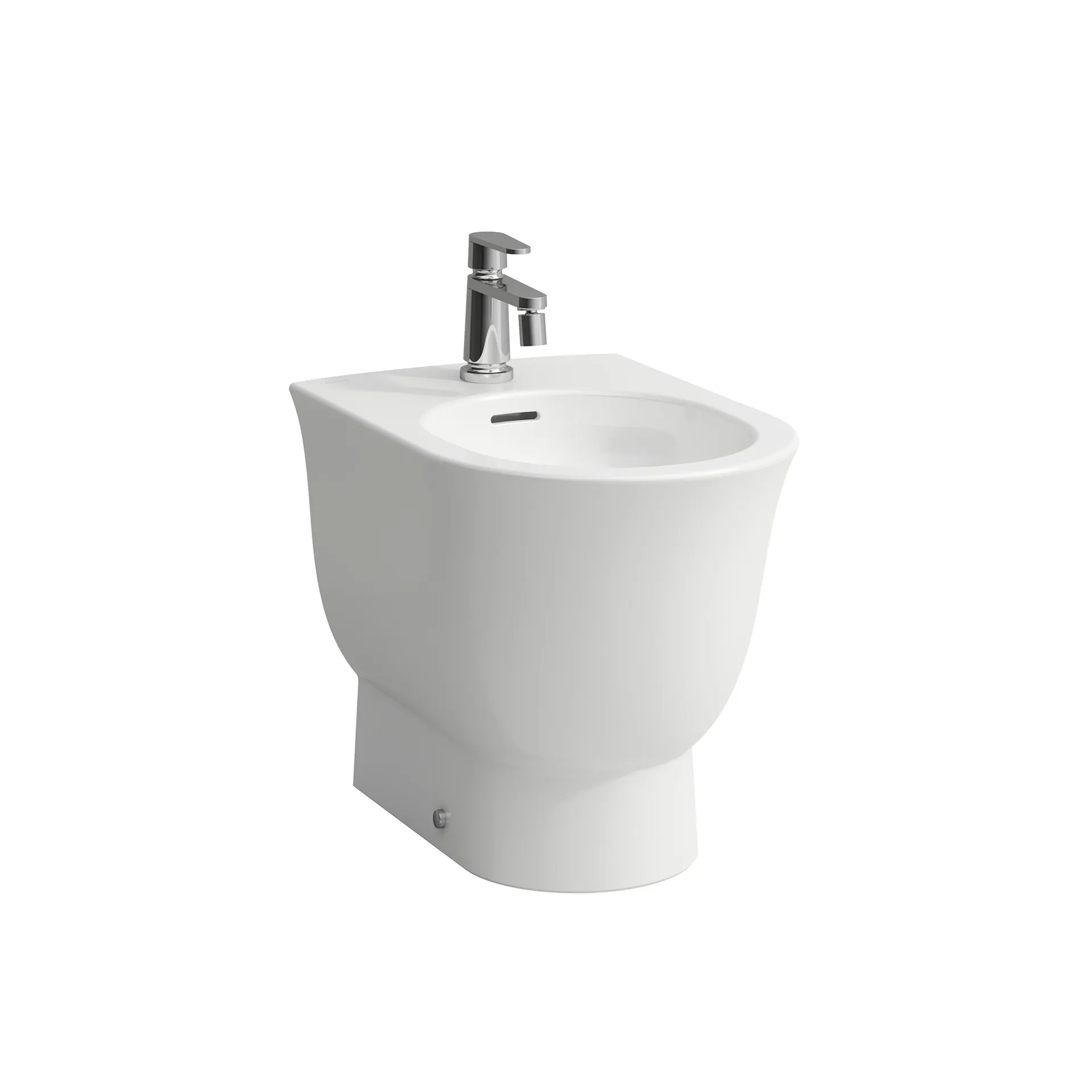 Standbidet THE NEW CLASSIC 530x370x430 1 Hahnloch ohne seitliches Loch für Wasseranschluss weiß Standbidet THE NEW CLASSIC 530x370x430 1 Hahnloch ohne seitliches Loch für Wasseranschluss weiß
