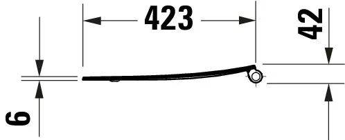 Duravit Univ. WC-Sitz Eckig Tief 434mm Ülap., Weiß Duravit Univ. WC-Sitz Eckig Tief 434mm Ülap., Weiß