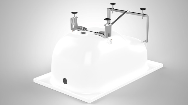 Bette Fußgestell für Badewannen „Badewannenfüße“ für BetteStep Badewannen Modell B23