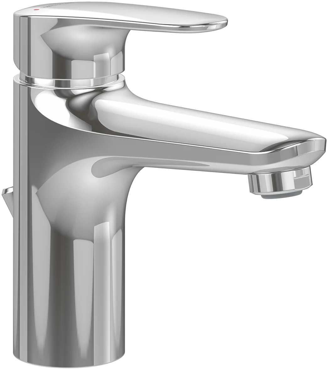 Villeroy & Boch Newo Einhebel-Waschtischarmatur TVW113001000, 45x155x144 mm, Chrom