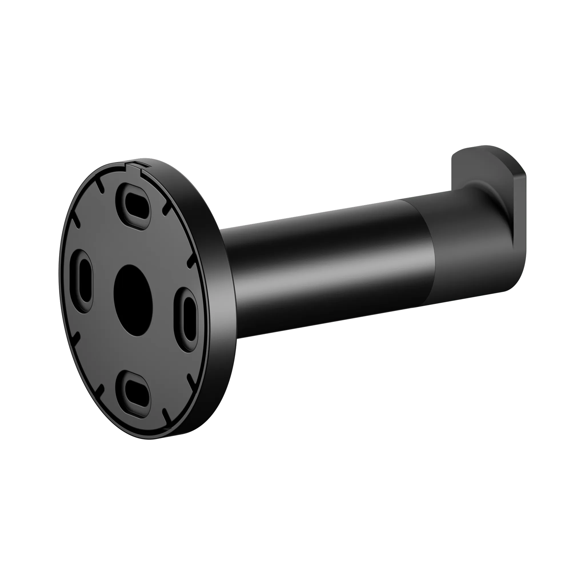 Plan 14911370000 Handtuchhaken mit Türpuffer 91 mm schwarz Plan 14911370000 Handtuchhaken mit Türpuffer 91 mm schwarz