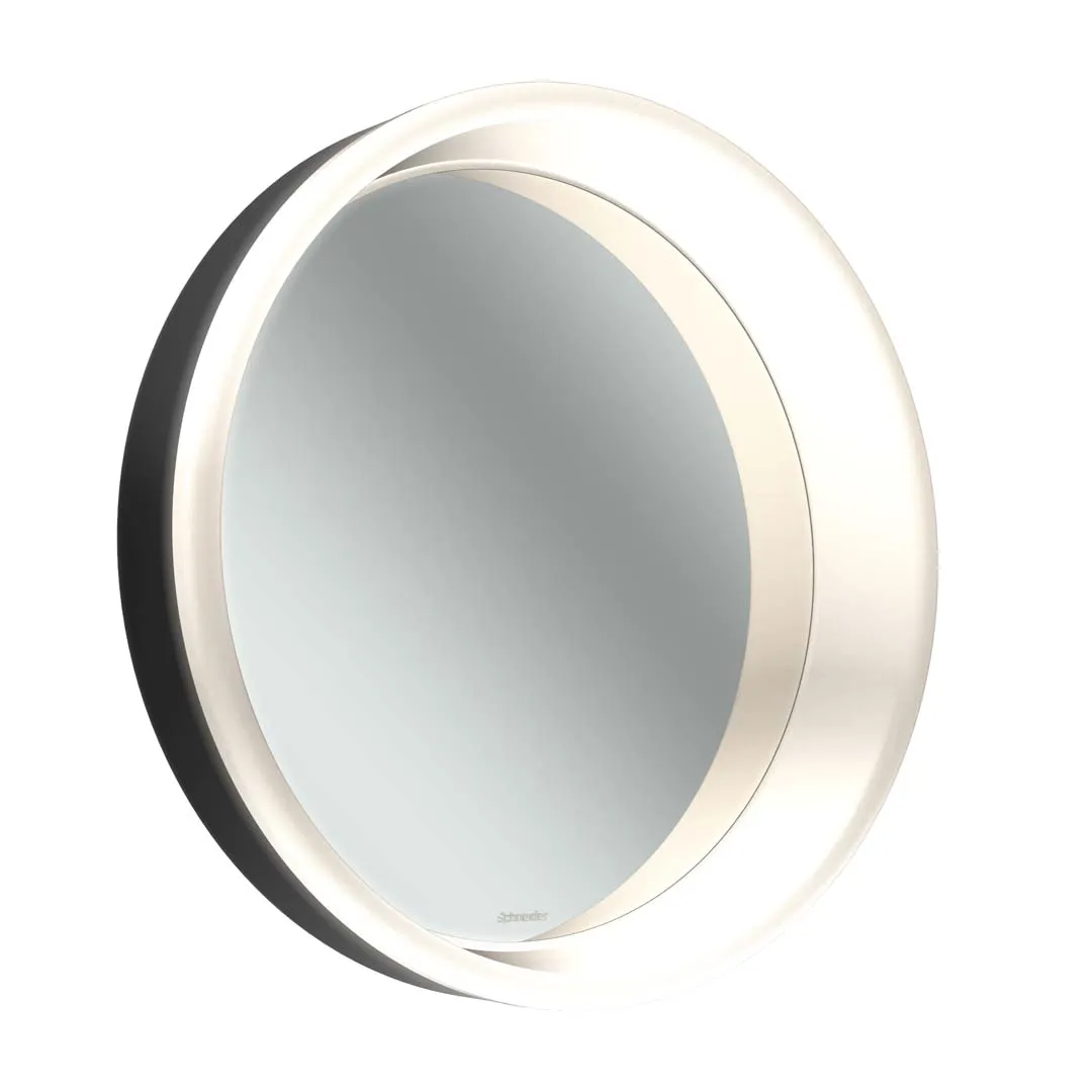 Schneider Spiegel „LUNE D2W“ in schwarz matt mit Spiegel-Rückwand Schneider Spiegel „LUNE D2W“ in schwarz matt mit Spiegel-Rückwand