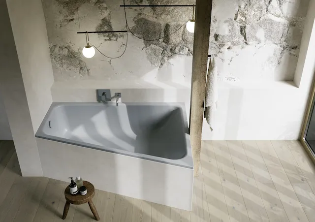Bette BetteSpace L 1700x1300x420 mm Badewanne rechts Blue Satin glasierter Titan-Stahl 2-Sitzer Einbau Unterbau Bette BetteSpace L 1700x1300x420 mm Badewanne rechts Blue Satin glasierter Titan-Stahl 2-Sitzer Einbau Unterbau