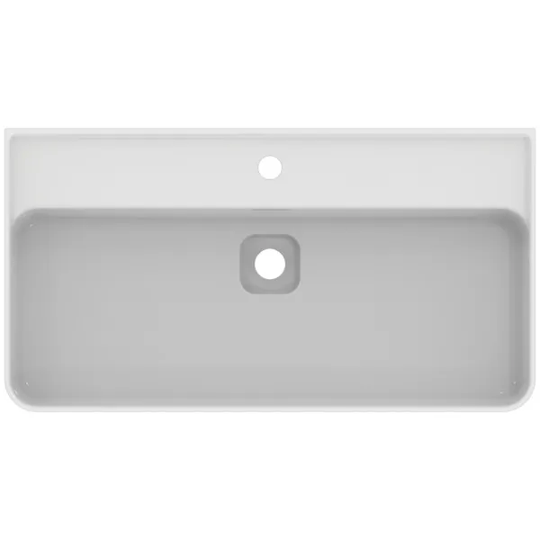 Waschbecken „StradaII“ 80 × 43 × 17 cm, Hahnlochposition mittig Waschbecken „StradaII“ 80 × 43 × 17 cm, Hahnlochposition mittig