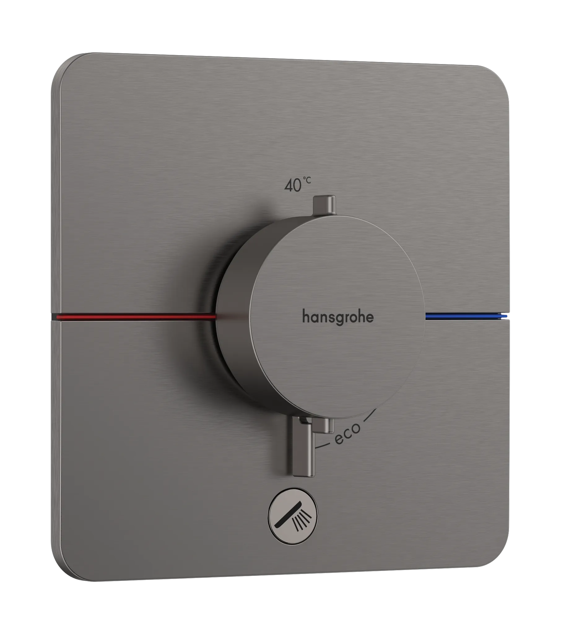 ShowerSelect Comfort Q Thermostat Unterputz für 1 Verbraucher und einen zusätzlichen Abgang Chrom ShowerSelect Comfort Q Thermostat Unterputz für 1 Verbraucher und einen zusätzlichen Abgang Chrom