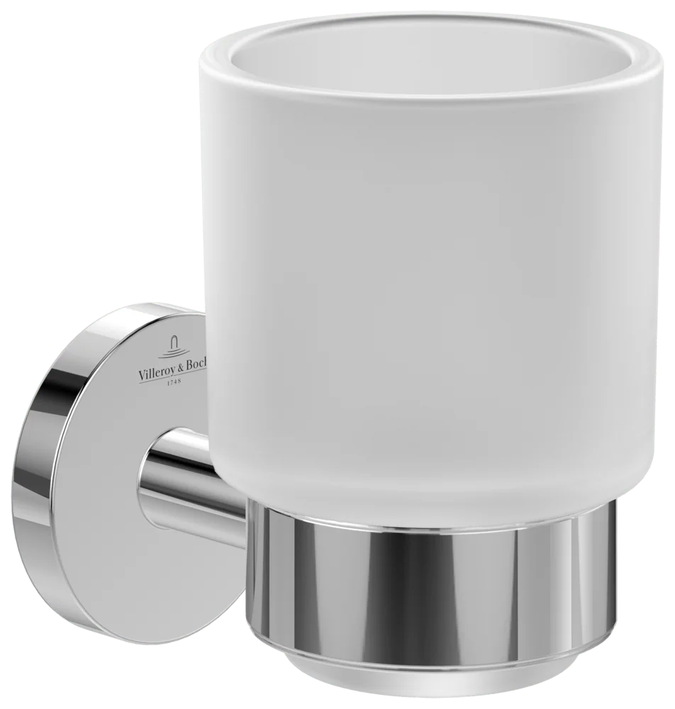 Villeroy & Boch Elements - Tender Glashalter TVA151018000, Chrom, 74x100x96mm