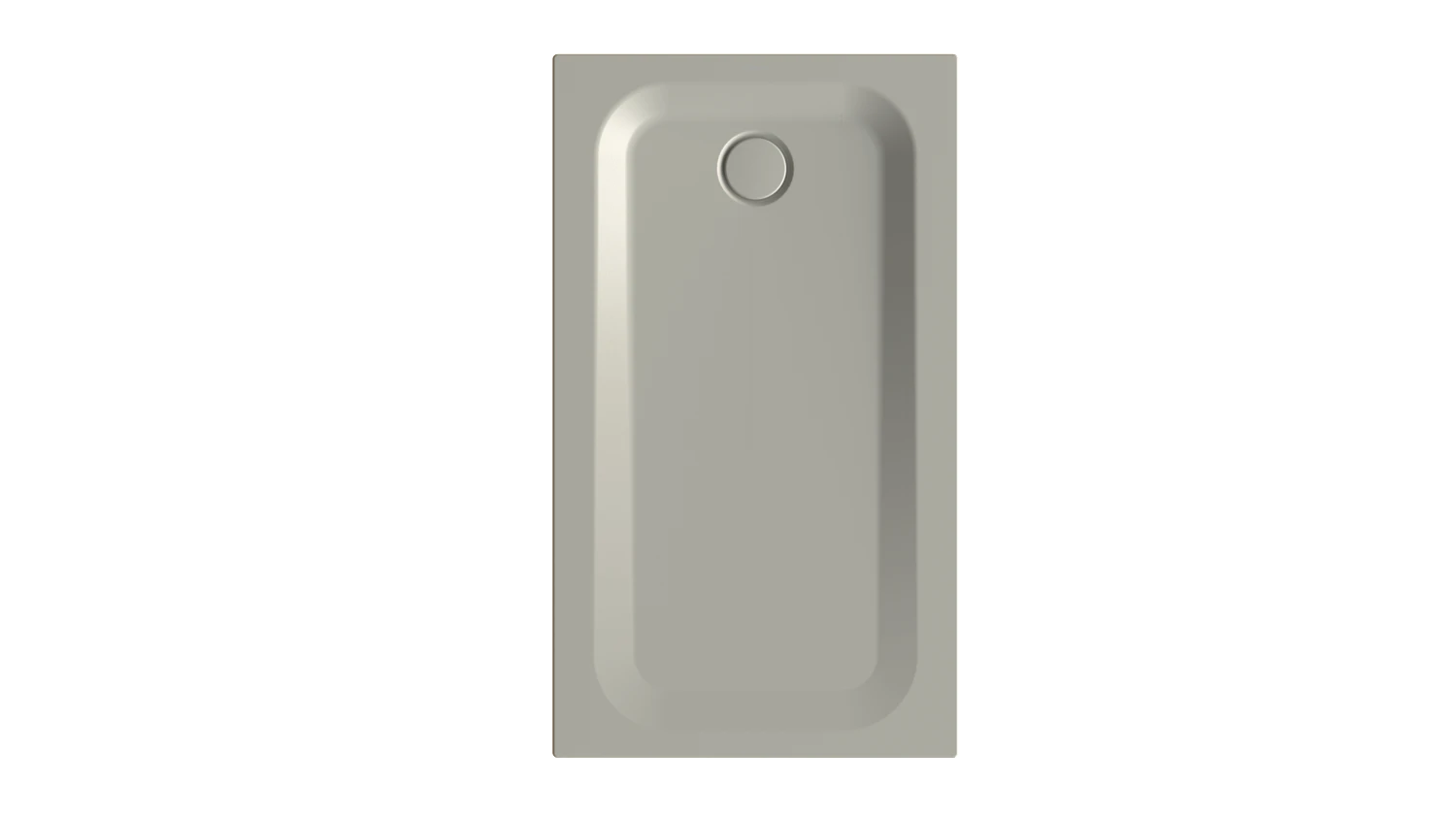 Bette rechteck Duschwanne „BetteUltra“ 1300 × 750 mm ohne Oberflächenbeschichtung, ohne Oberflächenveredelung, ohne Wannenträger, in Stone