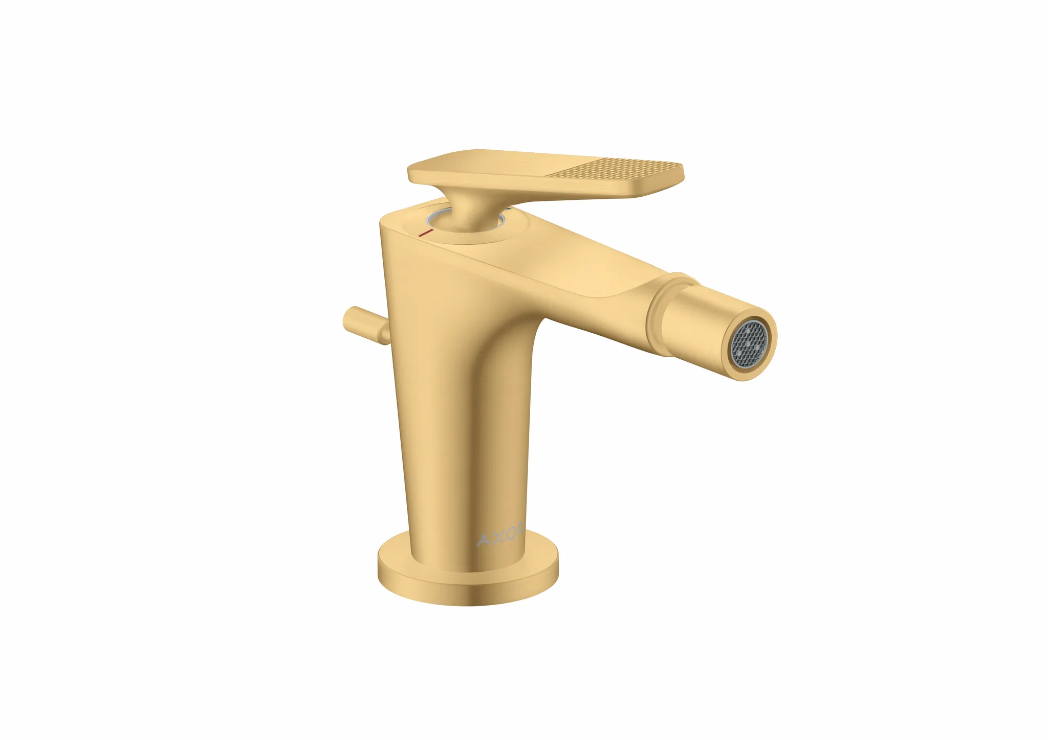 Hansgrohe AXOR Citterio C Einhebel-Bidetmischer, Cubic cut, Brushed Gold Optic Hansgrohe AXOR Citterio C Einhebel-Bidetmischer, Cubic cut, Brushed Gold Optic