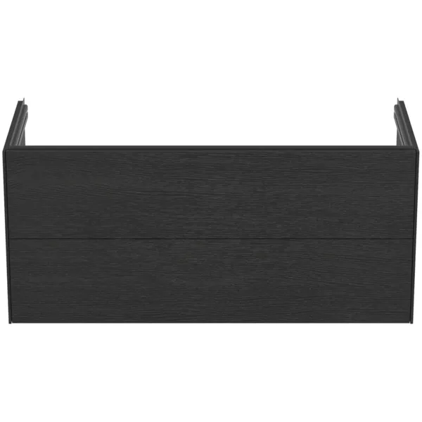 Ideal Standard Waschtischunterschrank „Conca“ 120 × 54,8 × 50,5 cm Eiche geflammt Furnier Ideal Standard Waschtischunterschrank „Conca“ 120 × 54,8 × 50,5 cm Eiche geflammt Furnier