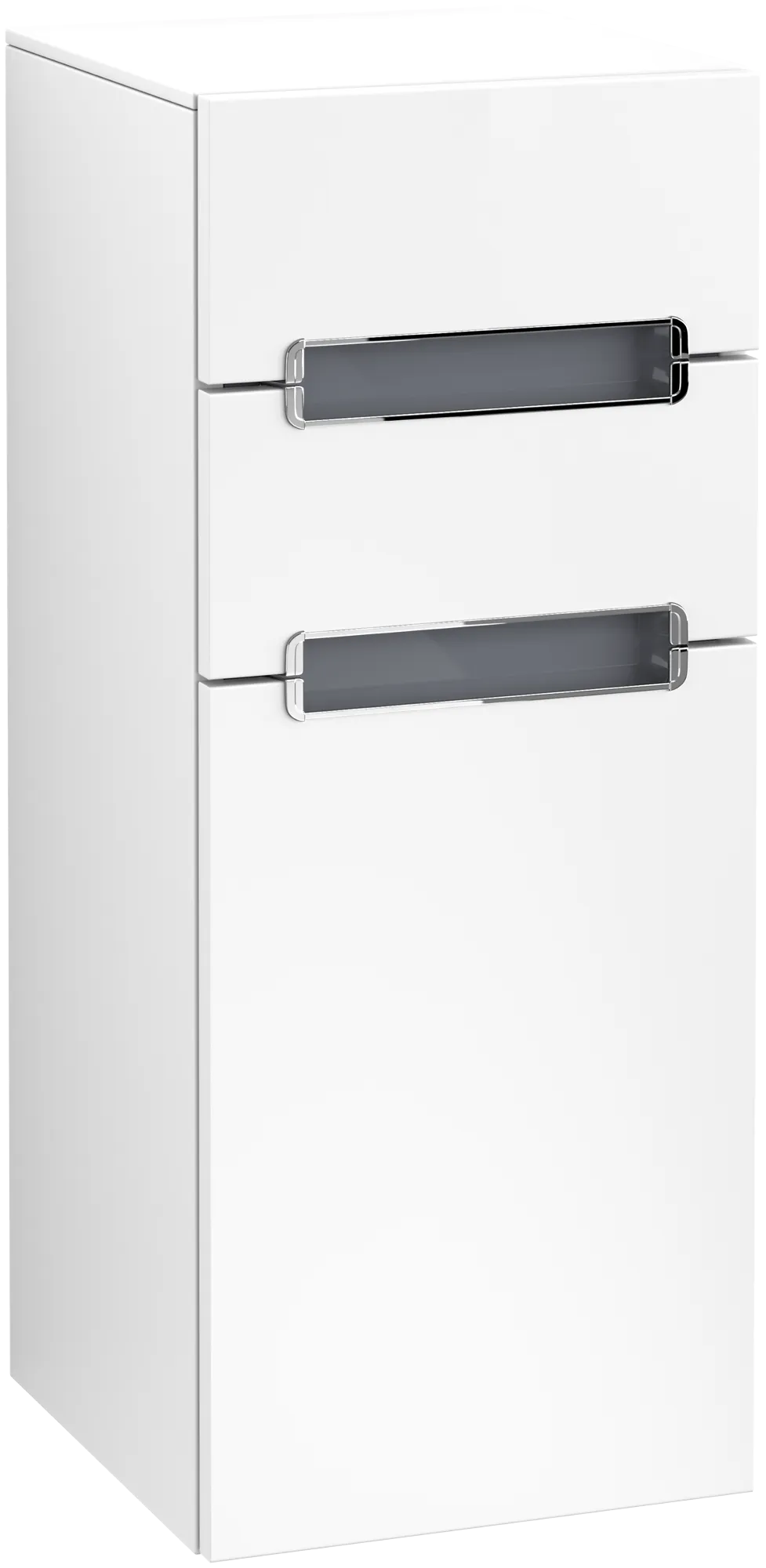 Villeroy & Boch Subway 2.0 Seitenschrank A7131R 356x857x370mm White Matt Glass Grey